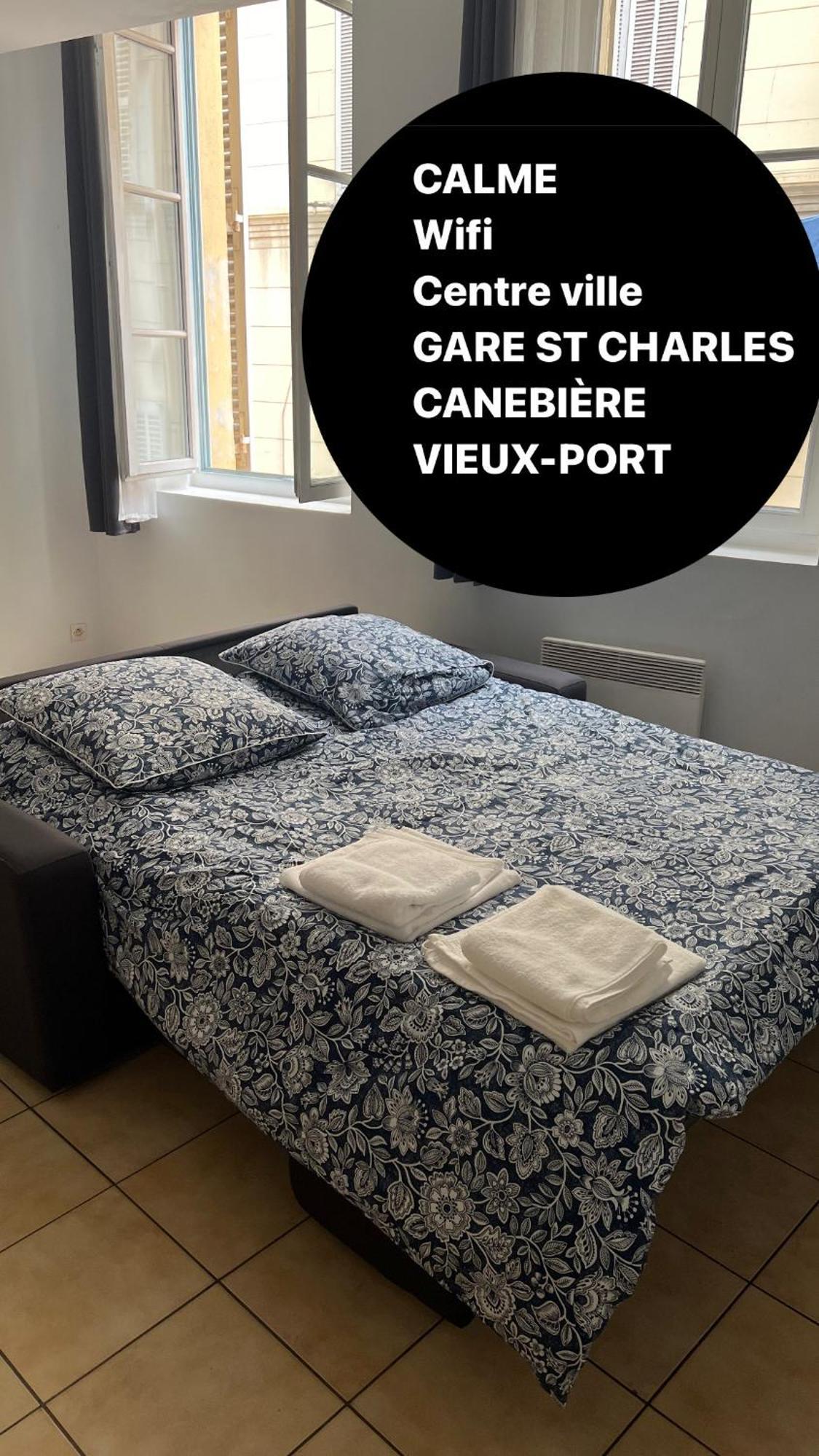 Thubaneau St Charles Canebiere Vieux Port Marseilles Buitenkant foto